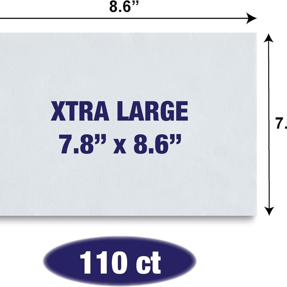 110 Pack Pet Grooming Wipes - Large & Extra-Large Sizes - Lavender, Aloe, & Unsc - Picture 2 of 10